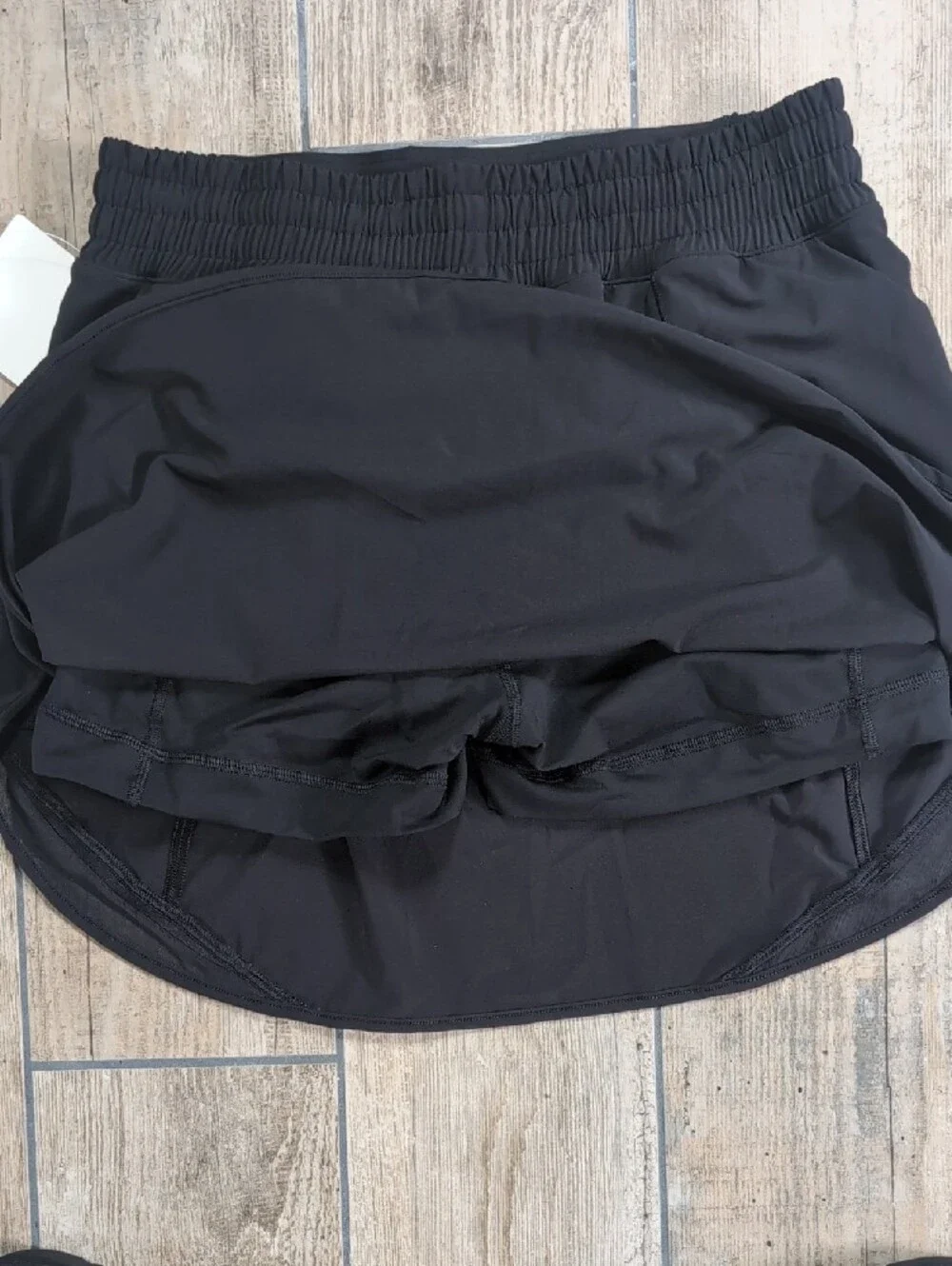 NEW lululemon Black Athletic Hotty Hot HR Long Skirt / Skort